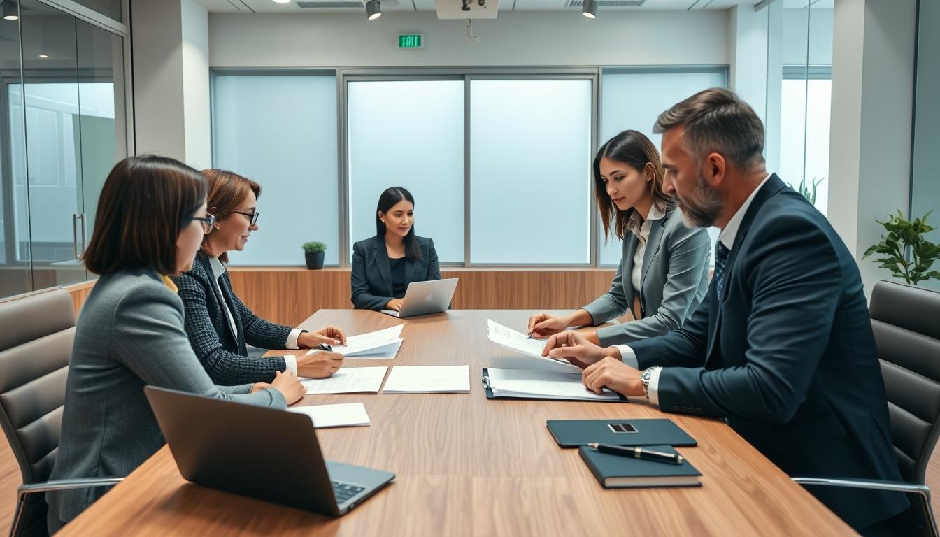 Senior legal support team